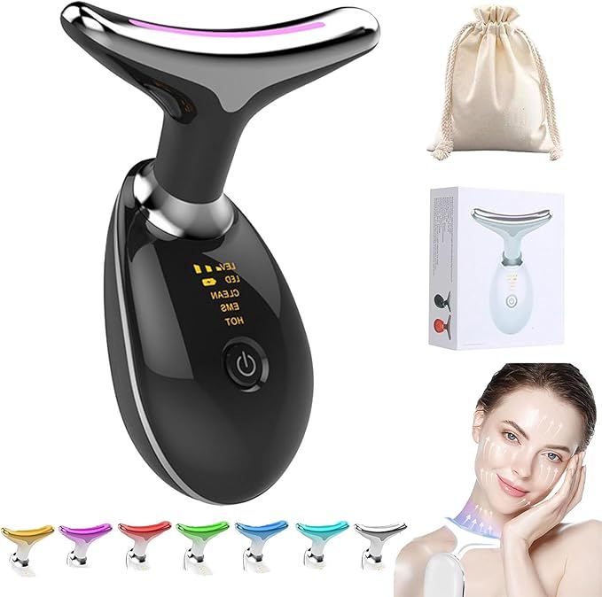 Red Light Therapy for Face, Neck Beauty Device Face Massage Tools Face Sculpting Lift Device Face Facial Massager Face Sculpting Tool Red Light Therapy Device