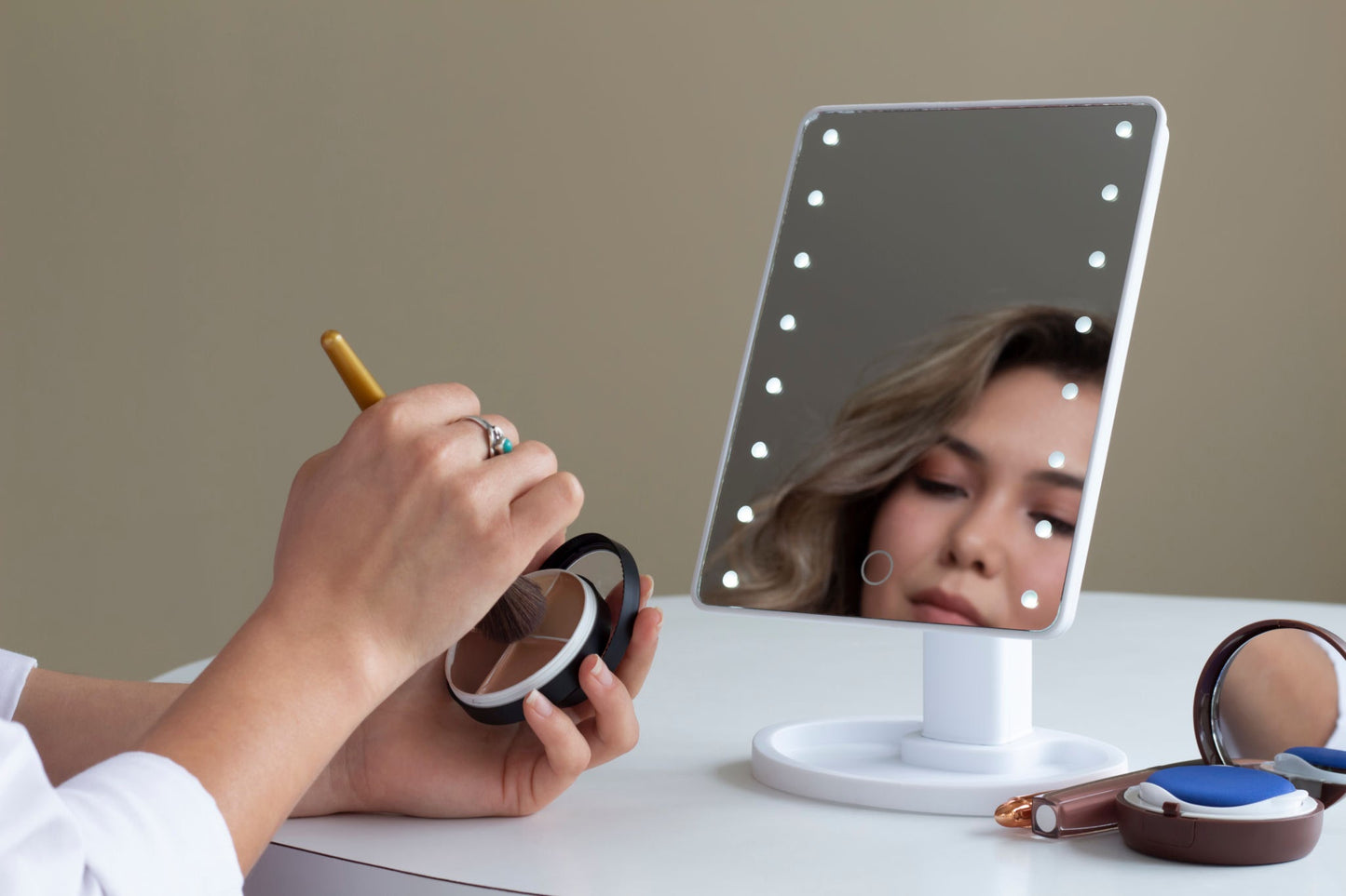 Touch Screen Makeup Mirror