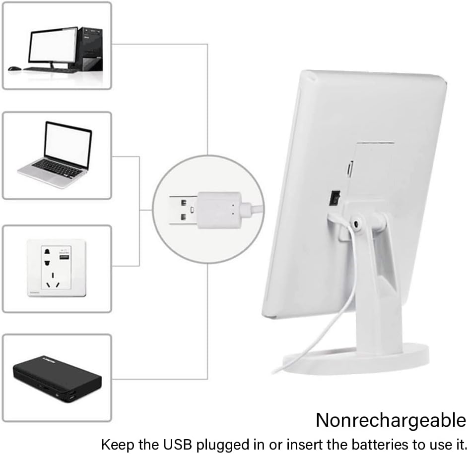 Touch Screen Makeup Mirror
